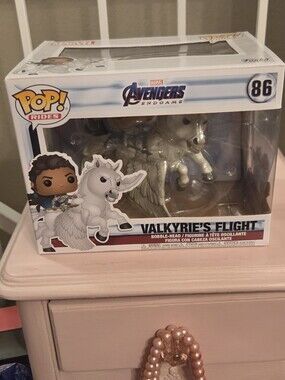 ♡ funko pop! rides #86 valkyrie's flight avengers endgame marvel new ♡